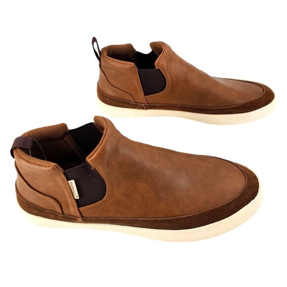 Staheekum 12 Sneaker Men\'s Blakely Chelsea Leather Boot Suede Slip-on Shoes